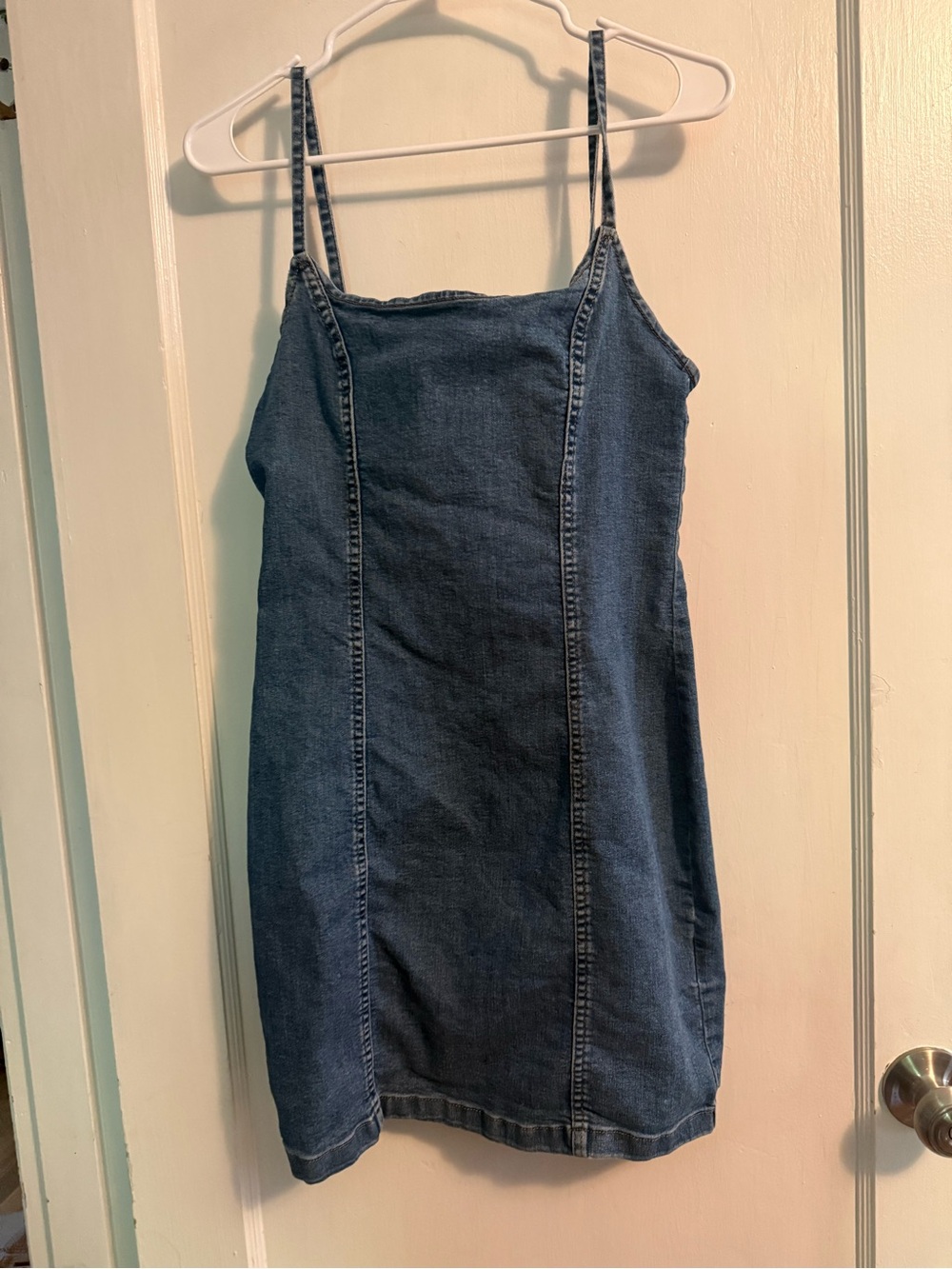 Divided Dark Blue Denim Mini Dress